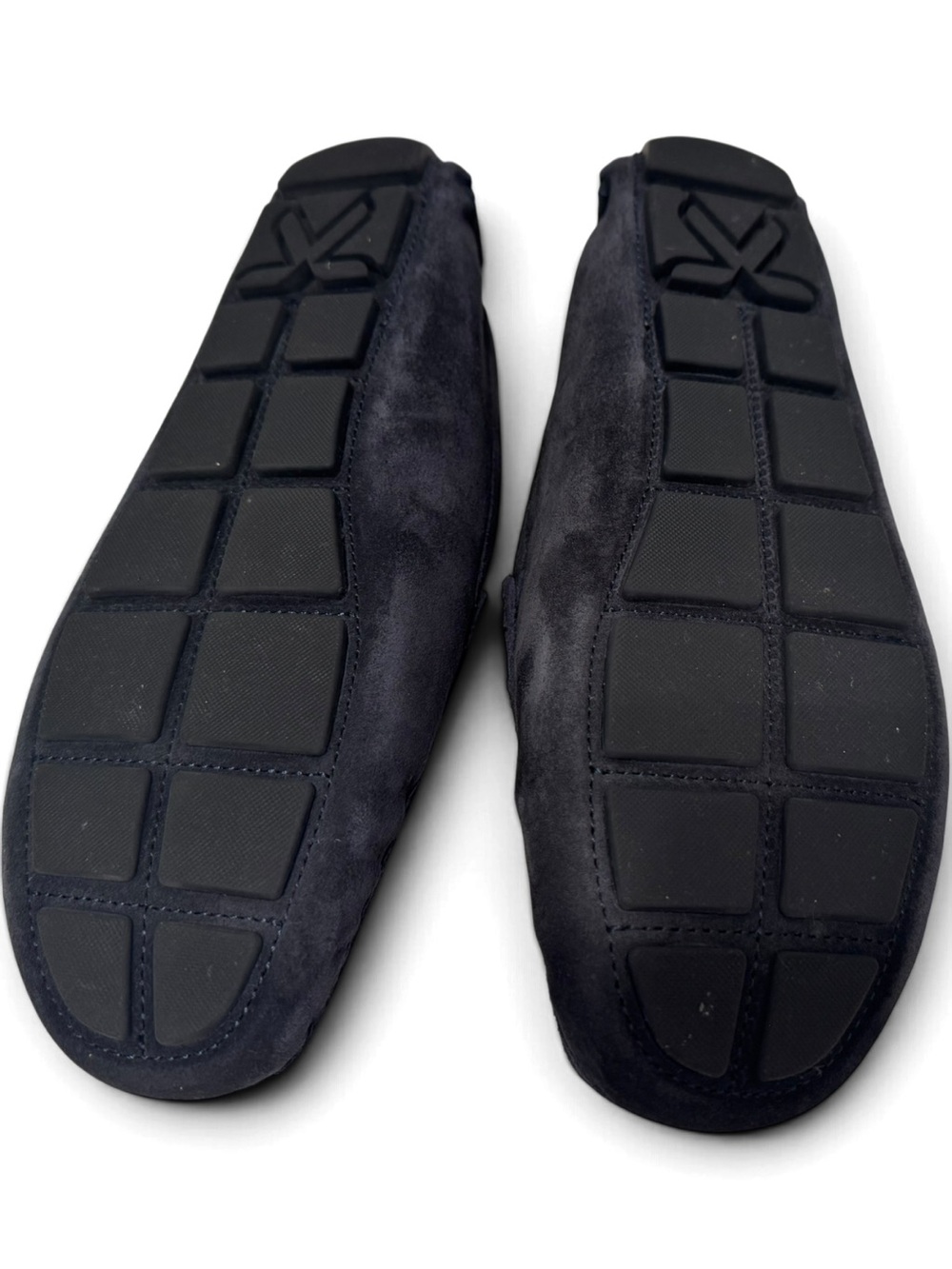 LLOYD Men’s Navy Blue Suede Penny Loafers Driving Shoes US10/EU 43 - Picture 5 of 8